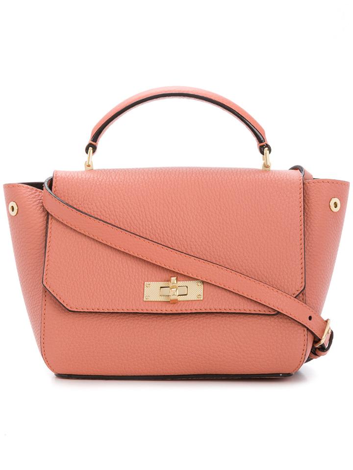Bally Trapeze Tote Bag - Pink & Purple