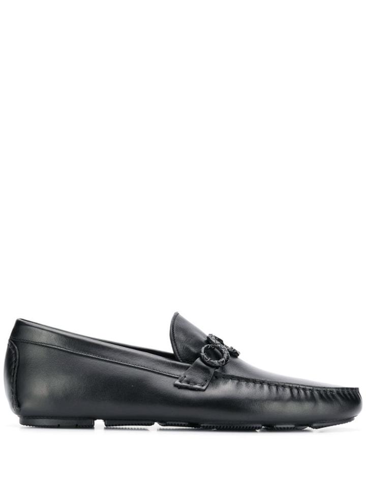 Roberto Cavalli Braided Loafer - Black