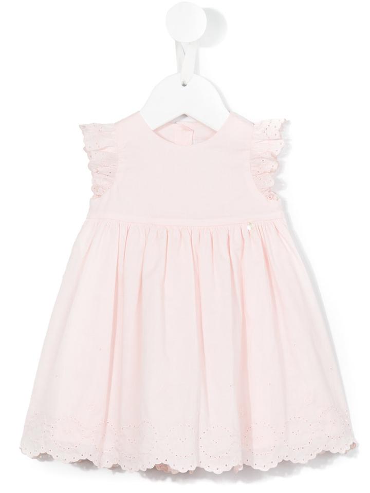 Tartine Et Chocolat - Flared Trim Dress - Kids - Cotton - 36 Mth, Pink/purple