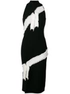 Jonathan Simkhai - Ribbed Bandage Halter Dress - Women - Polyester/rayon - S, Black, Polyester/rayon