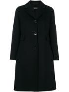 's Max Mara Flared Midi Coat - Black