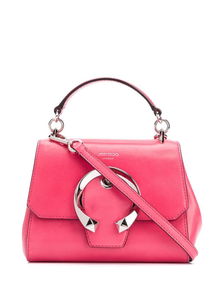 Jimmy Choo Small Madeline Top Handle Bag - Pink