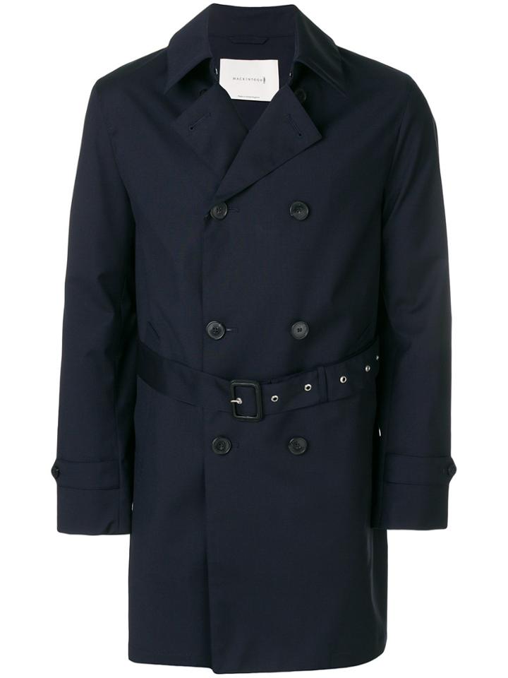 Mackintosh Classic Trench Coat - Blue