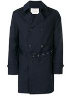 Mackintosh Classic Trench Coat - Blue