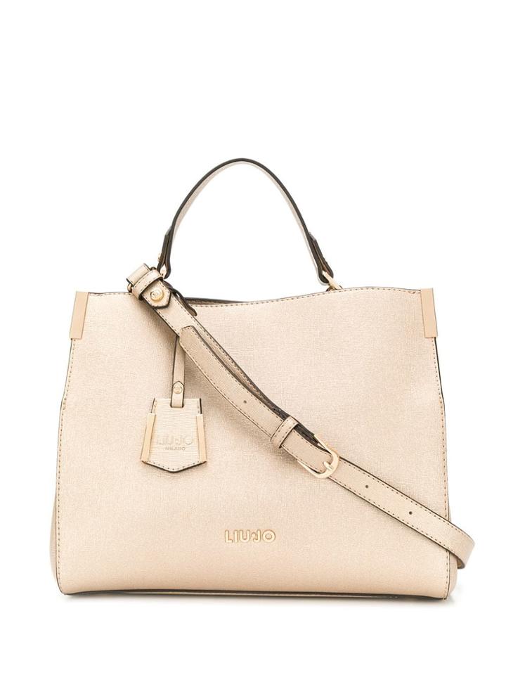 Liu Jo Metallic Tote Bag - Gold