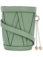 Nina Ricci Drum Barrel Bag - Green