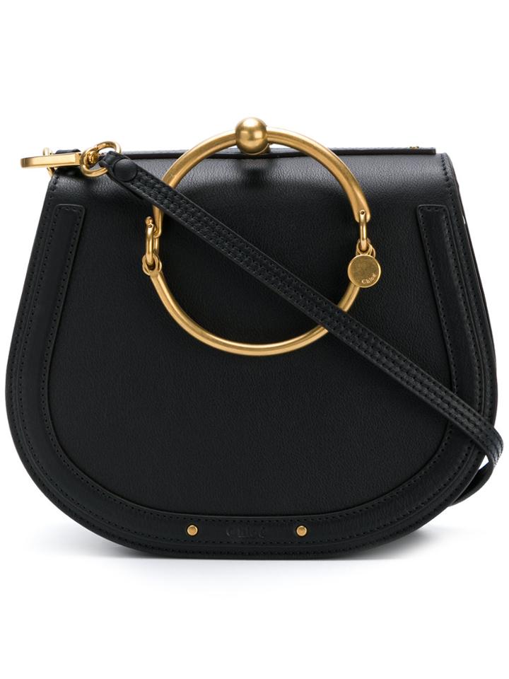 Chloé Nile Medium Shoulder Bag - Black