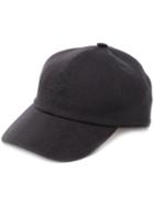 Loro Piana Logo Emboidered Cap - Black