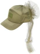 Puma - Bow Cap - Women - Cotton/polyester/spandex/elastane - One Size, Green, Cotton/polyester/spandex/elastane