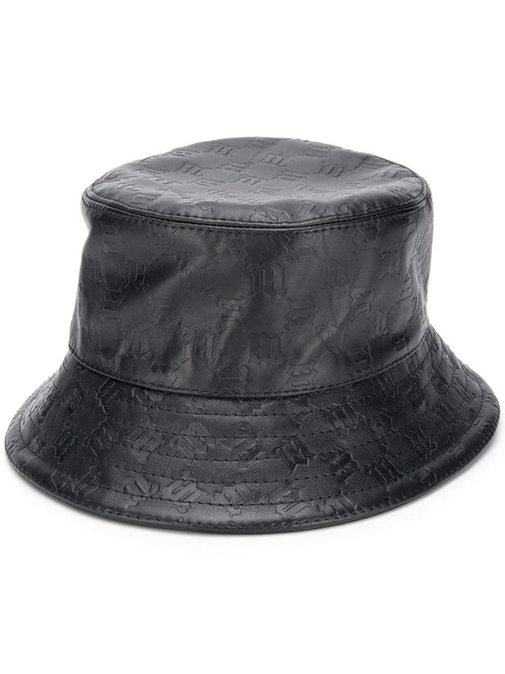 Misbhv Embossed Bucket Hat - Black