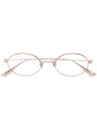 Dior Eyewear Stellaire Round Glasses - Metallic