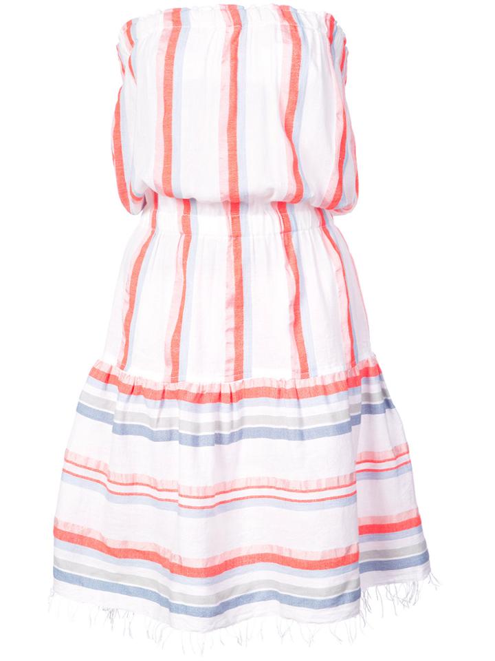 Lemlem Asha Beach Dress - Yellow & Orange