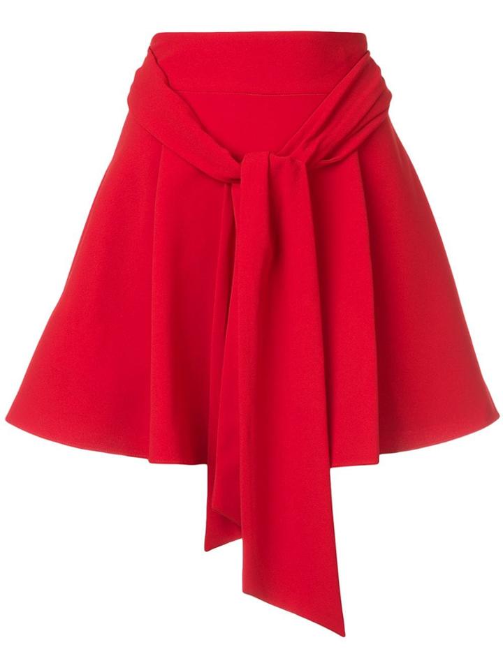 Alice+olivia Helina Skirt - Red