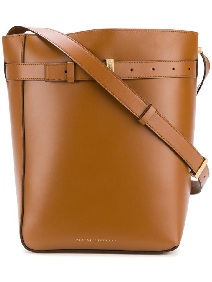 Victoria Beckham Twin Bucket Bag - Brown