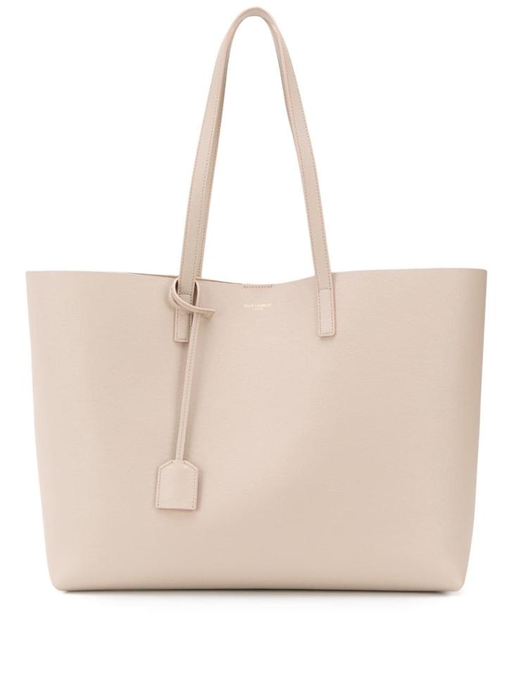 Saint Laurent Shopping Tote Bag - Neutrals