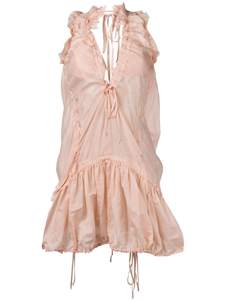 Dsquared2 Short Ruched Dress - Pink
