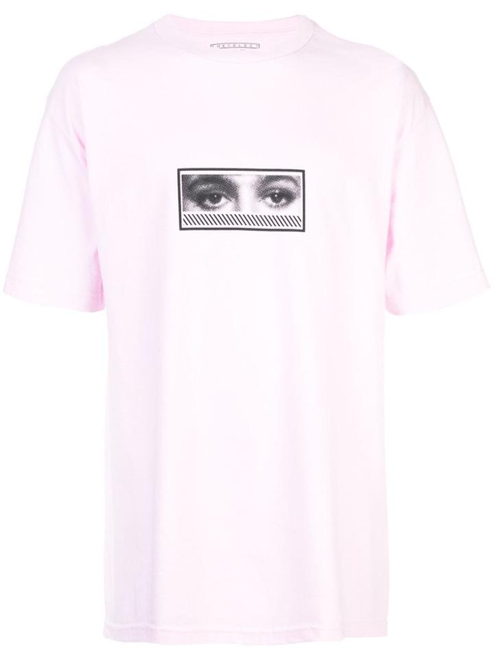 The Celect Geo Fade T-shirt - Pink