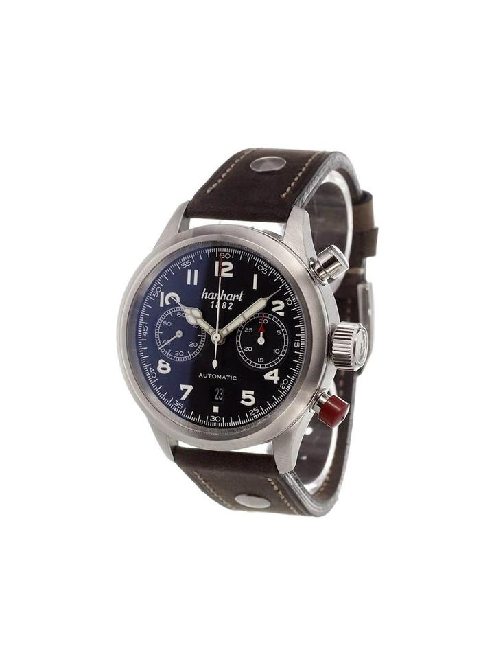 Hanhart 'pioneer Twin Control' Analog Watch, Men's