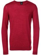 Boss Hugo Boss Lightweight Sweater - Red