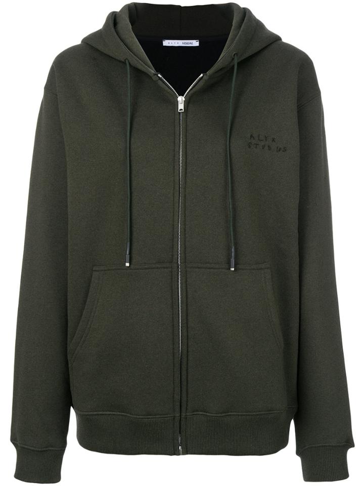 Alyx Zip Up Hoodie - Green