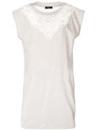 Diesel Embroidered Fitted Dress - Nude & Neutrals