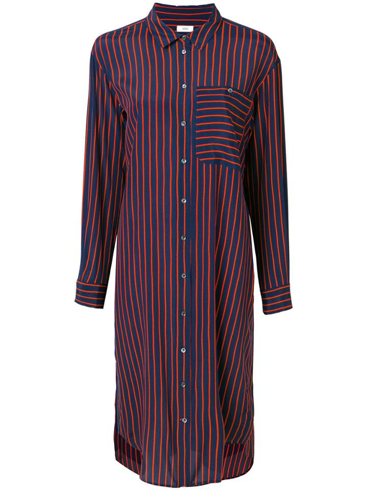 Closed Abiola Striped Shirt Dress - Blue