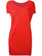 Rick Owens Biked T-shirt, Women's, Size: 40, Silk/viscose