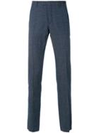 Pt01 Skinny Chambray Trousers - Blue