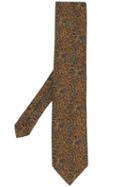 Etro Paisley Patterned Tie - Brown