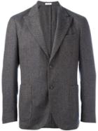 Boglioli Patch Pocket Blazer, Men's, Size: 48, Brown, Acetate/cupro/cashmere/wool