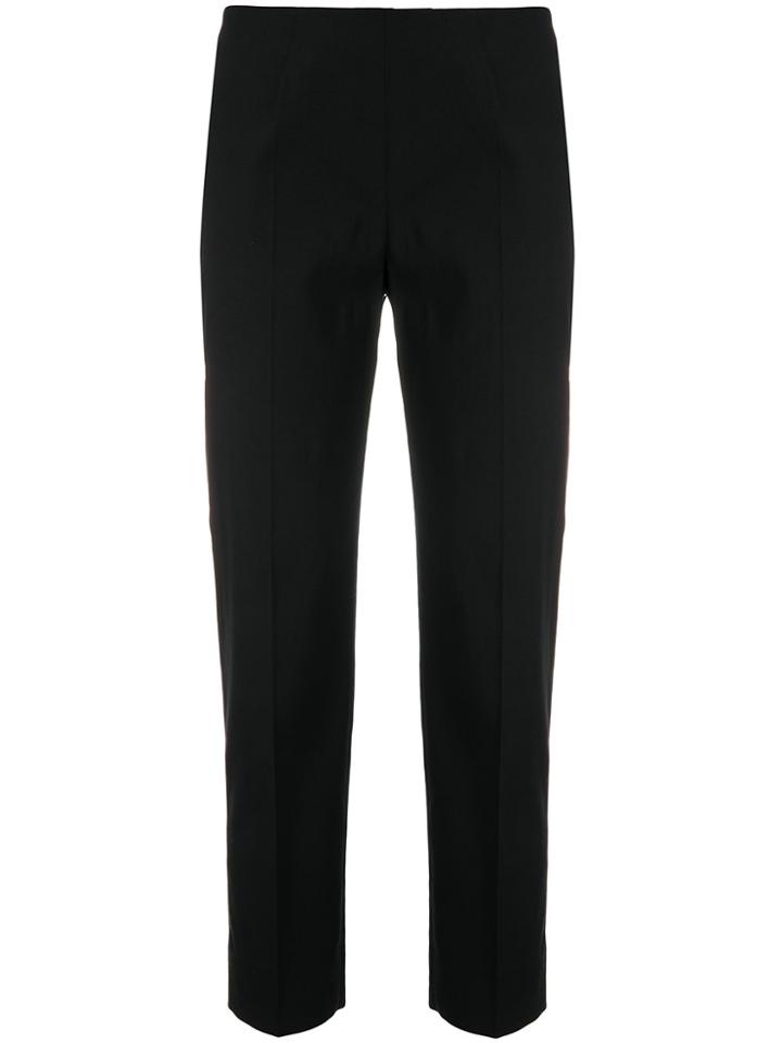 Piazza Sempione Cropped Tailored Trousers - Black