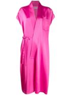 Balenciaga Sleeveless Judo Dress - Pink