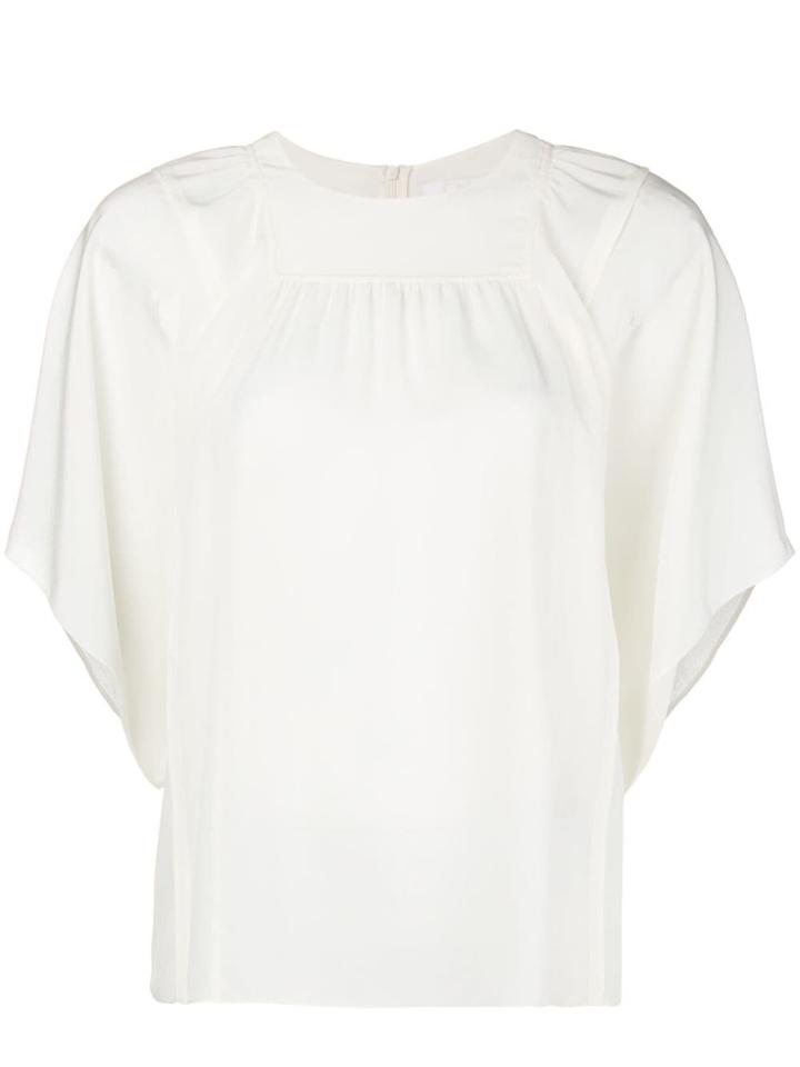 Chloé Tunic Top - Nude & Neutrals
