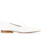 Le Monde Beryl Venetian Slippers - White