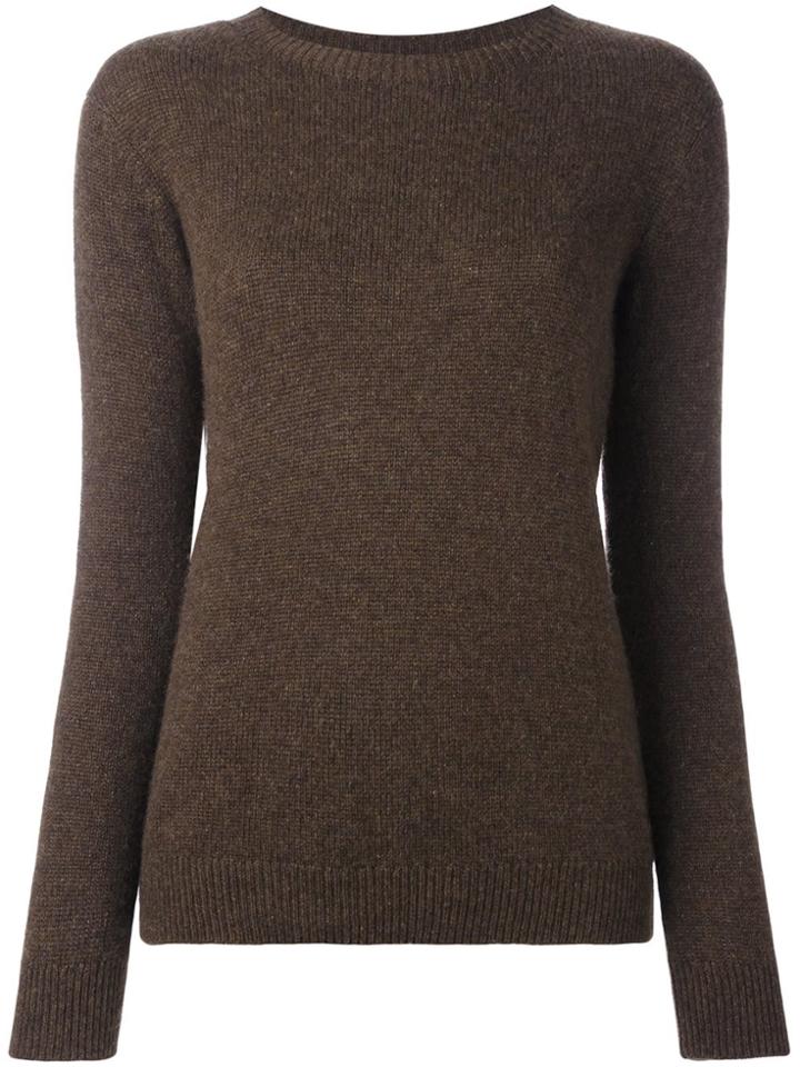 Ralph Lauren Crew-neck Jumper - Brown