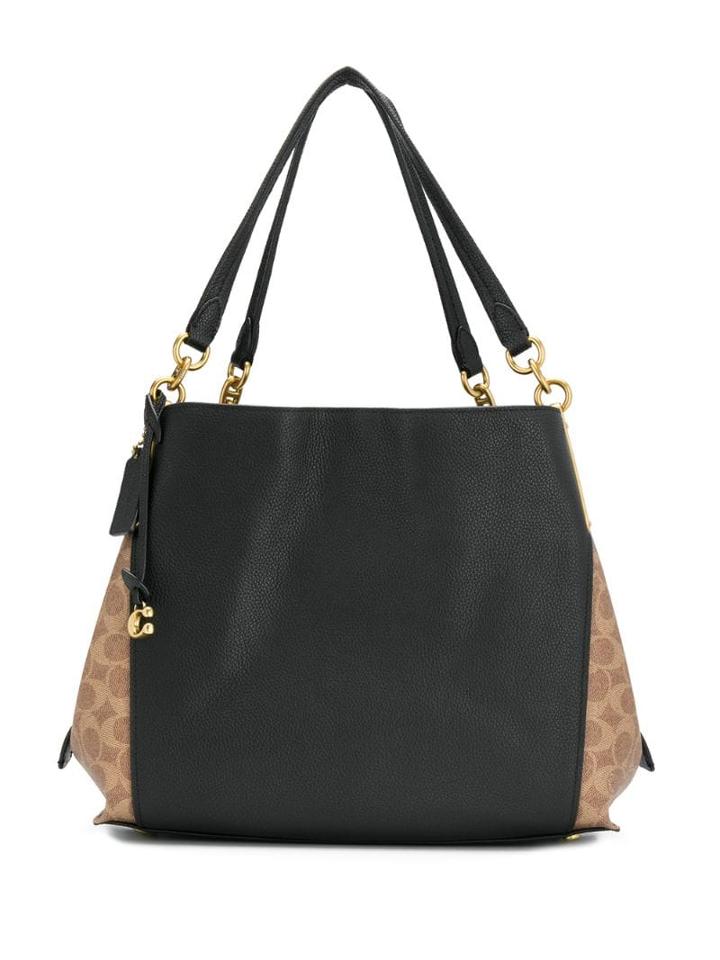 Coach Dalton Blocking Handbag - Black