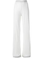Chanel Vintage Lounge Bootcut Trousers - White