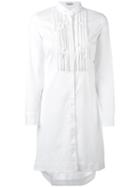 Brunello Cucinelli - Long-length Shirt - Women - Cotton/polyamide/spandex/elastane - Xl, White, Cotton/polyamide/spandex/elastane