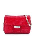 Simonetta Rhinestone Embellished Shoulder Bag, Girl's, Red
