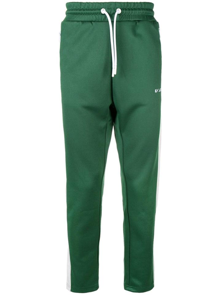 Diesel Side Stripe Track Pants - Green