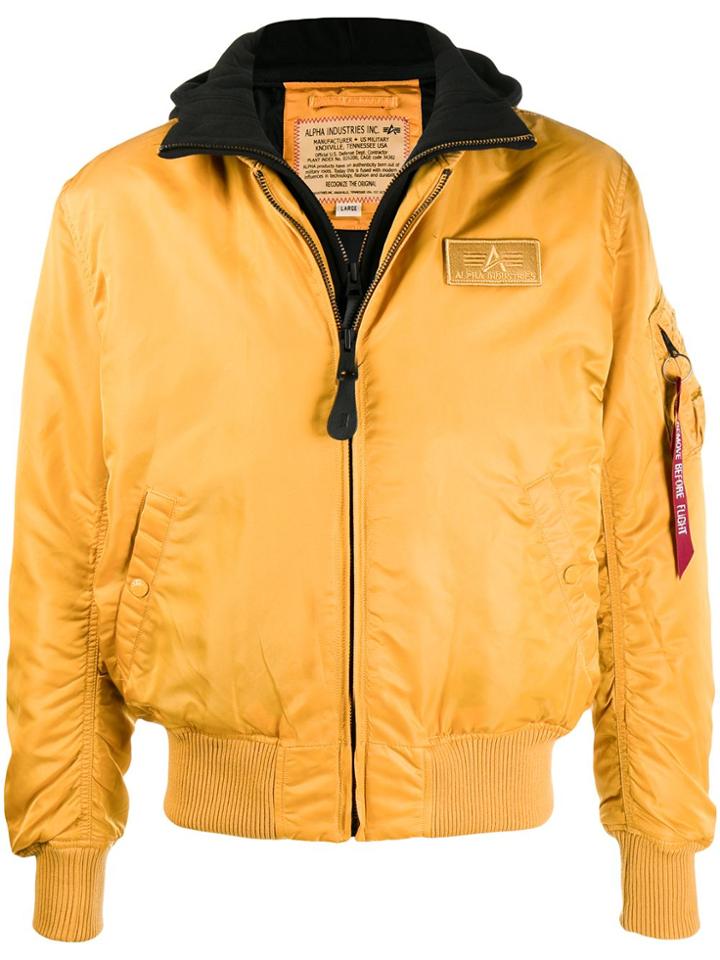 Alpha Industries Ma1 D-tec Jacket - Orange