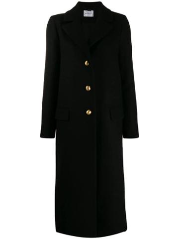 Be Blumarine Longline Coat - Black