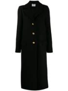 Be Blumarine Longline Coat - Black
