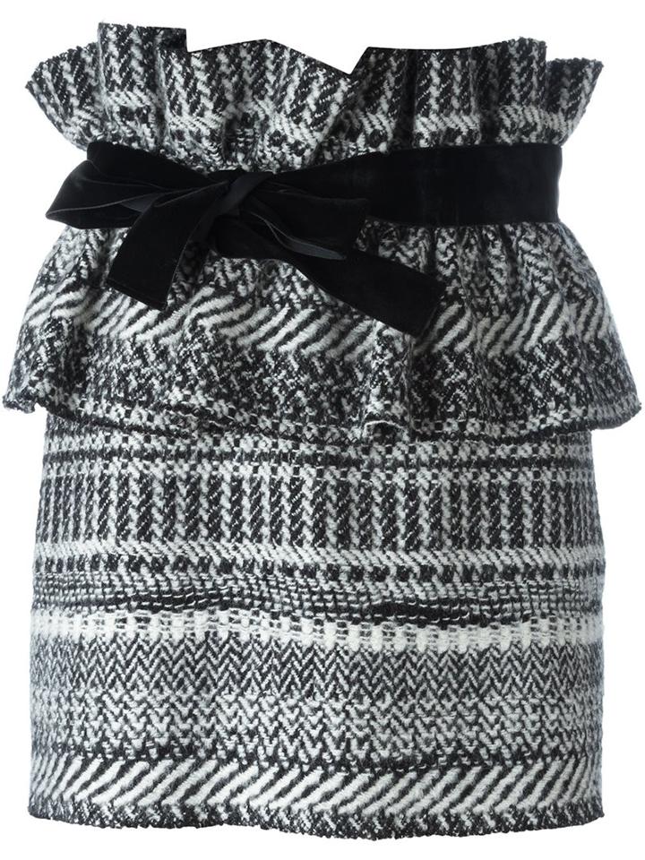 Philosophy Di Lorenzo Serafini Bow Belt Skirt