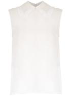 Andrea Bogosian Sleeveless Shirt - White