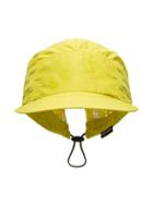 Soar Logo Print Perforated Cap - Yellow