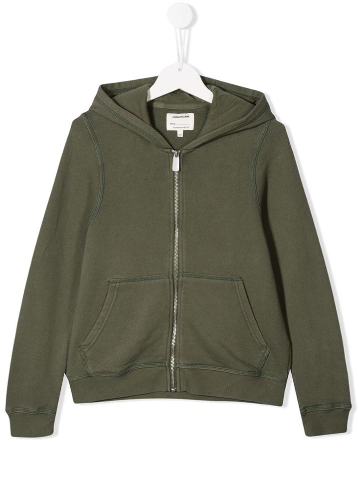 Zadig & Voltaire Kids Liberty Hoodie - Green