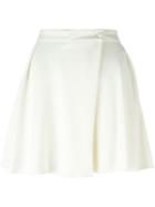 See By Chloé A-line Wrap Shorts, Women's, Size: 38, White, Viscose/polyester/spandex/elastane