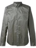 Jil Sander Classic Shirt, Men's, Size: 41, Green, Polyamide