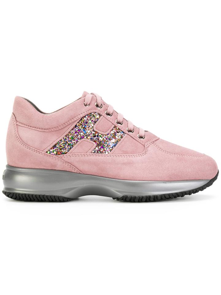 Hogan Hi-top Sneakers - Pink & Purple